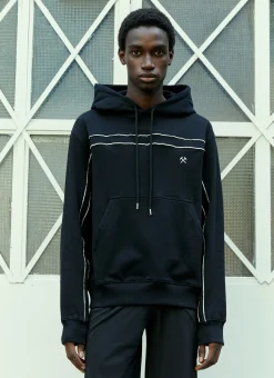 Piping Hooded Sweatshirt