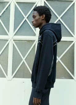 Piping Hooded Sweatshirt