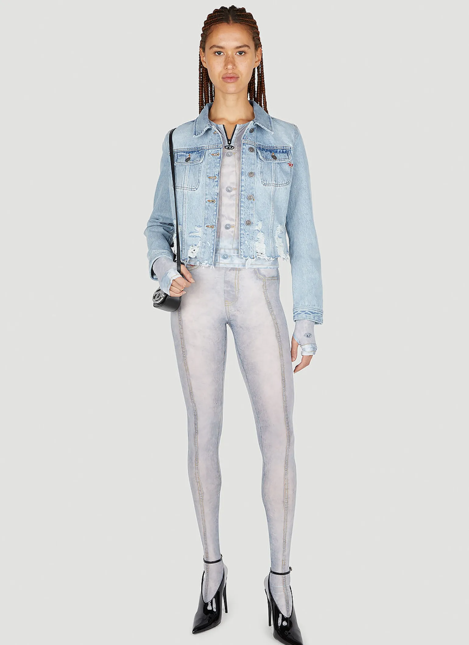 P-Koll-G2 Denim Look Tights