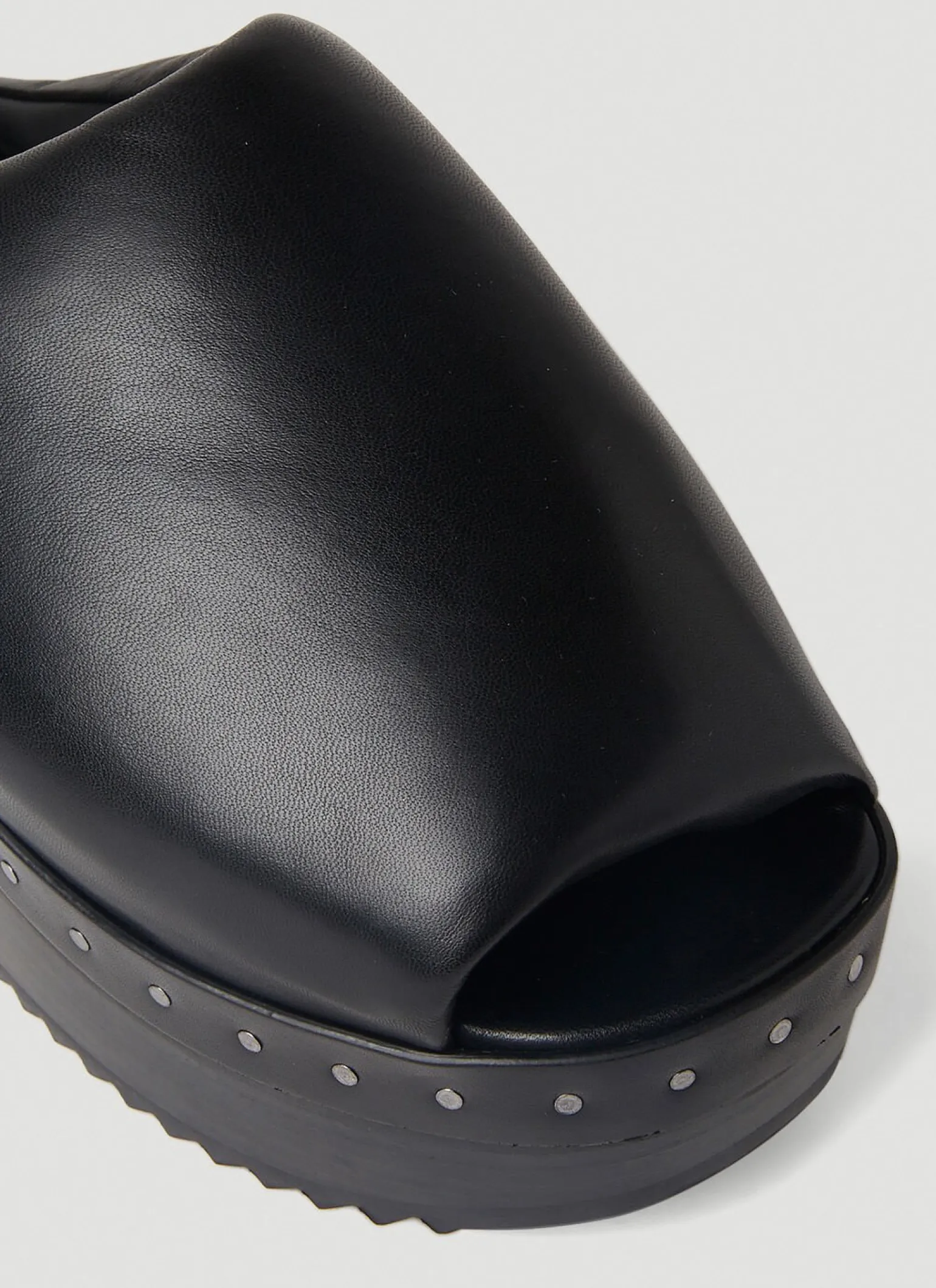 Platform Clog Mules