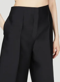 Pleated Bermuda Shorts