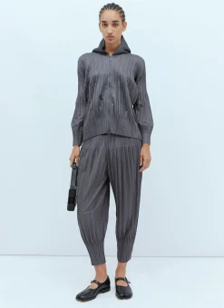 Pleated Track Pants