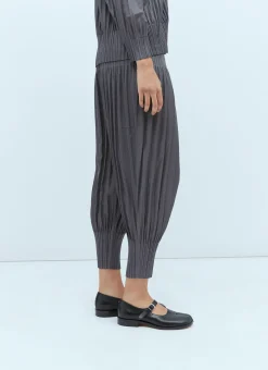 Pleated Track Pants