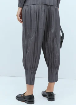 Pleated Track Pants