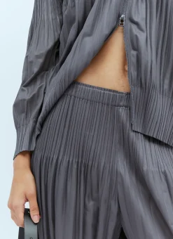 Pleated Track Pants