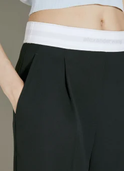 Pleated Wool Pants