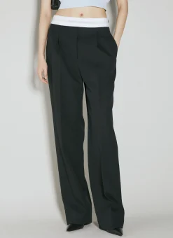 Pleated Wool Pants