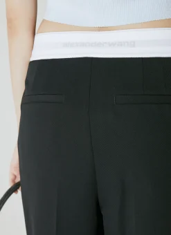 Pleated Wool Pants