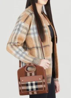 Pocket Check Mini Shoulder Bag