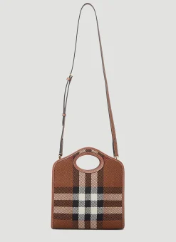 Pocket Check Mini Shoulder Bag