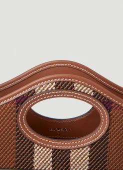 Pocket Check Mini Shoulder Bag