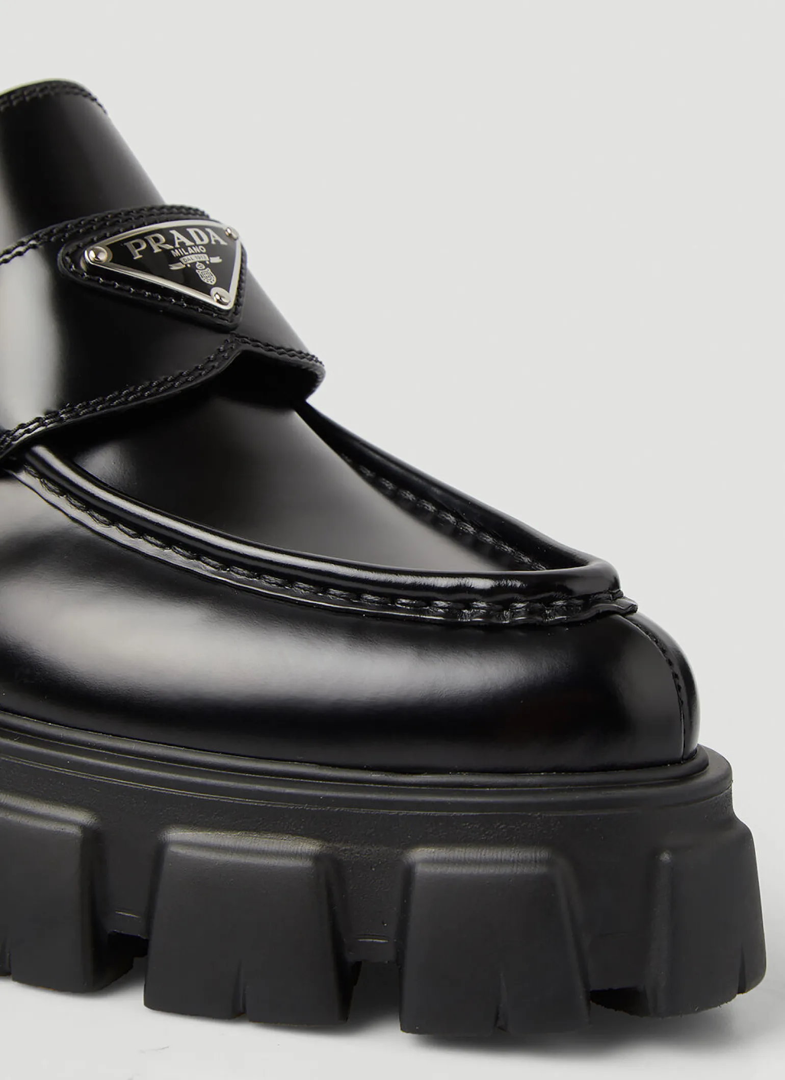 Pointed Toe Monolith Loafers