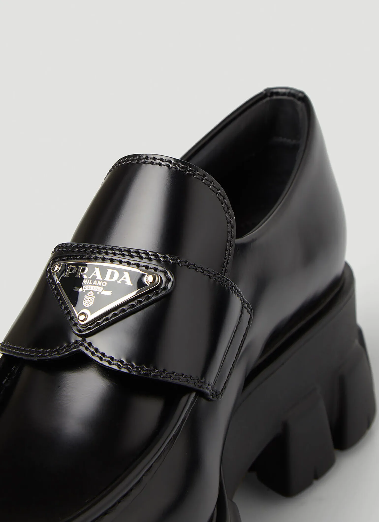 Pointed Toe Monolith Loafers