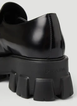 Pointed Toe Monolith Loafers
