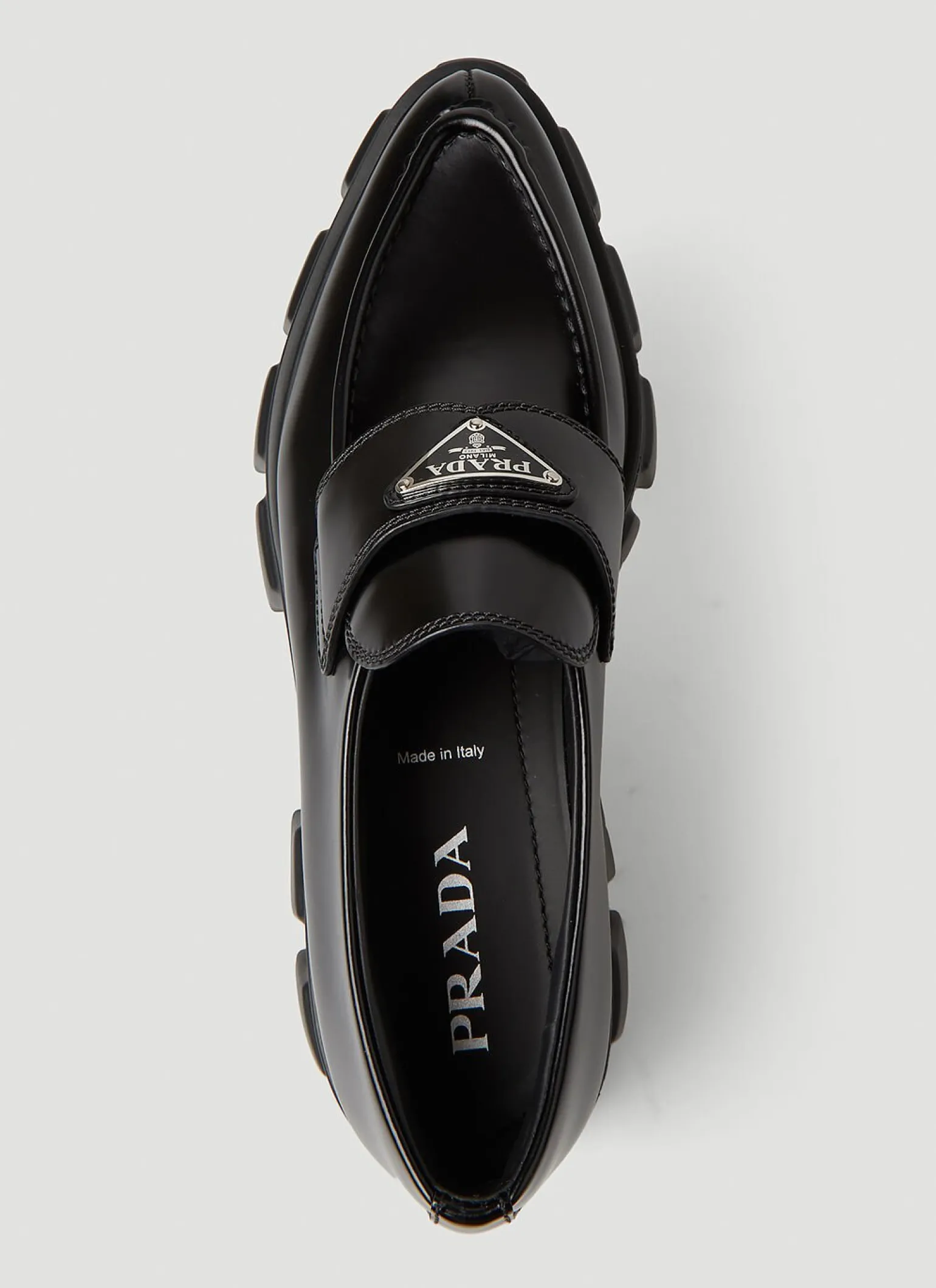 Pointed Toe Monolith Loafers
