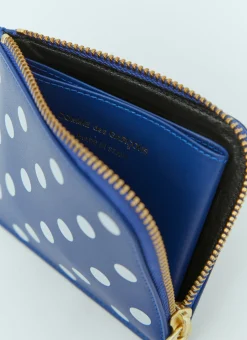 Polka Dot Leather Wallet