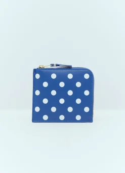 Polka Dot Leather Wallet