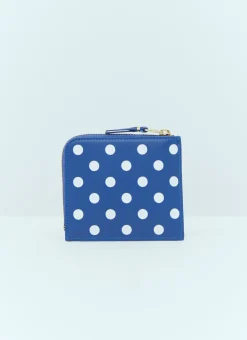 Polka Dot Leather Wallet