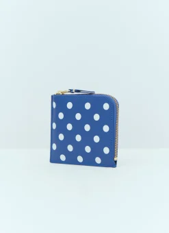 Polka Dot Leather Wallet