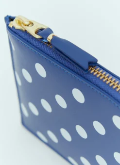 Polka Dot Leather Wallet