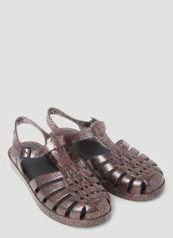 Possession Glitter Jelly Sandals