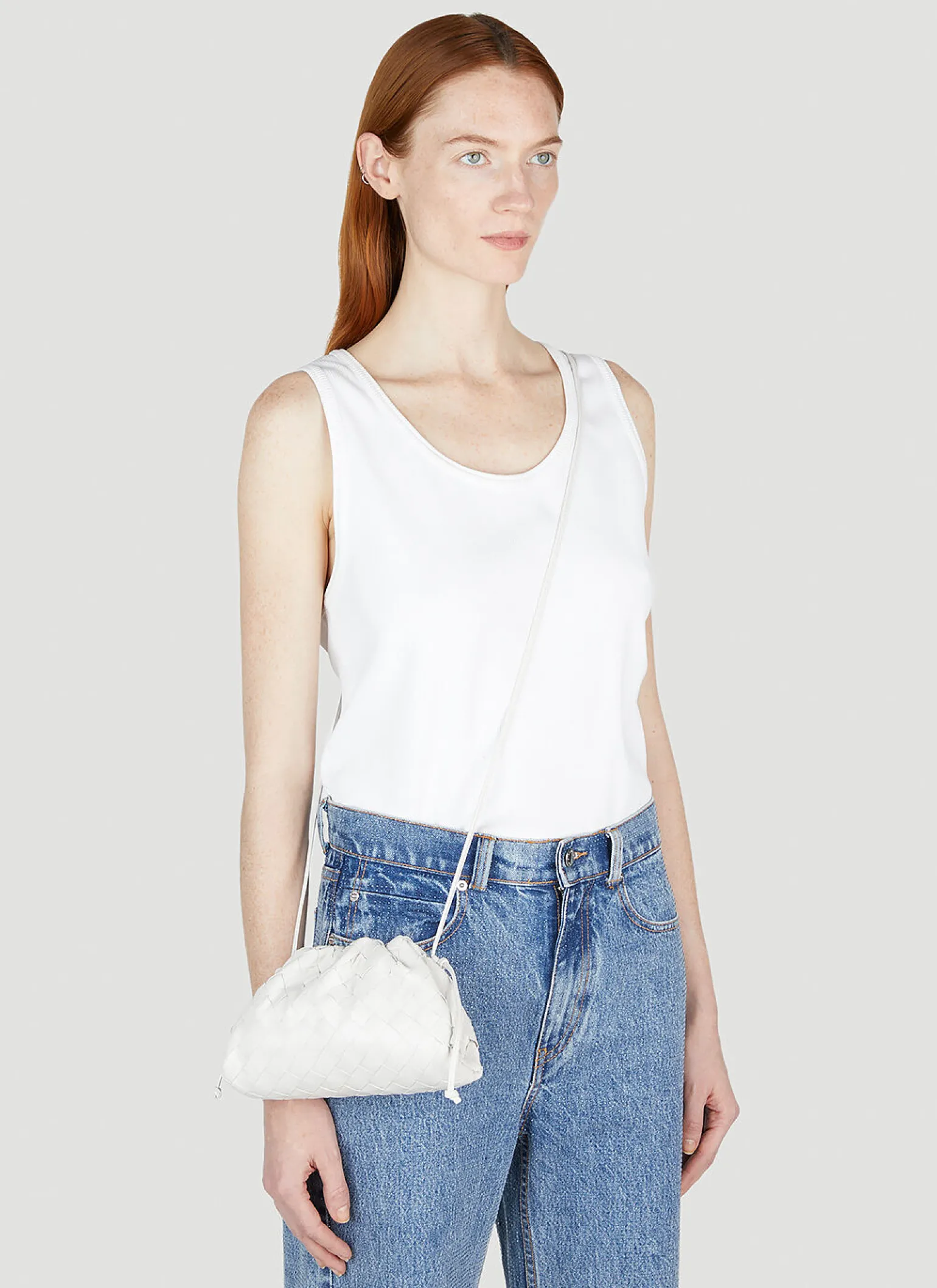 Pouch Intrecciato Clutch Bag