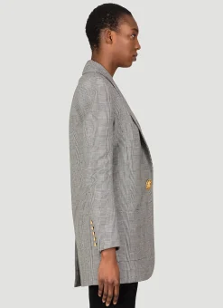 Prince Of Wales Tailored Blazer
