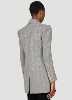 Prince Of Wales Tailored Blazer