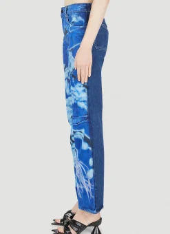 Printed Jeans