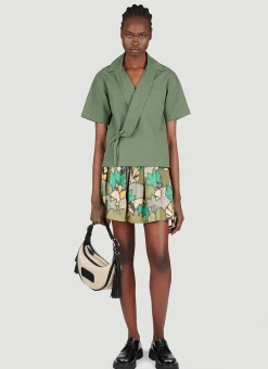 Printed Mini Skirt