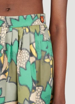 Printed Mini Skirt