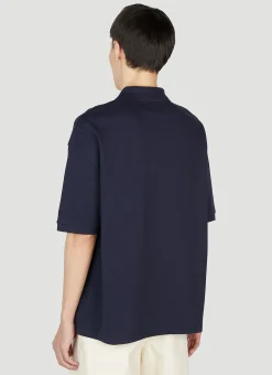 Printed Polo Top
