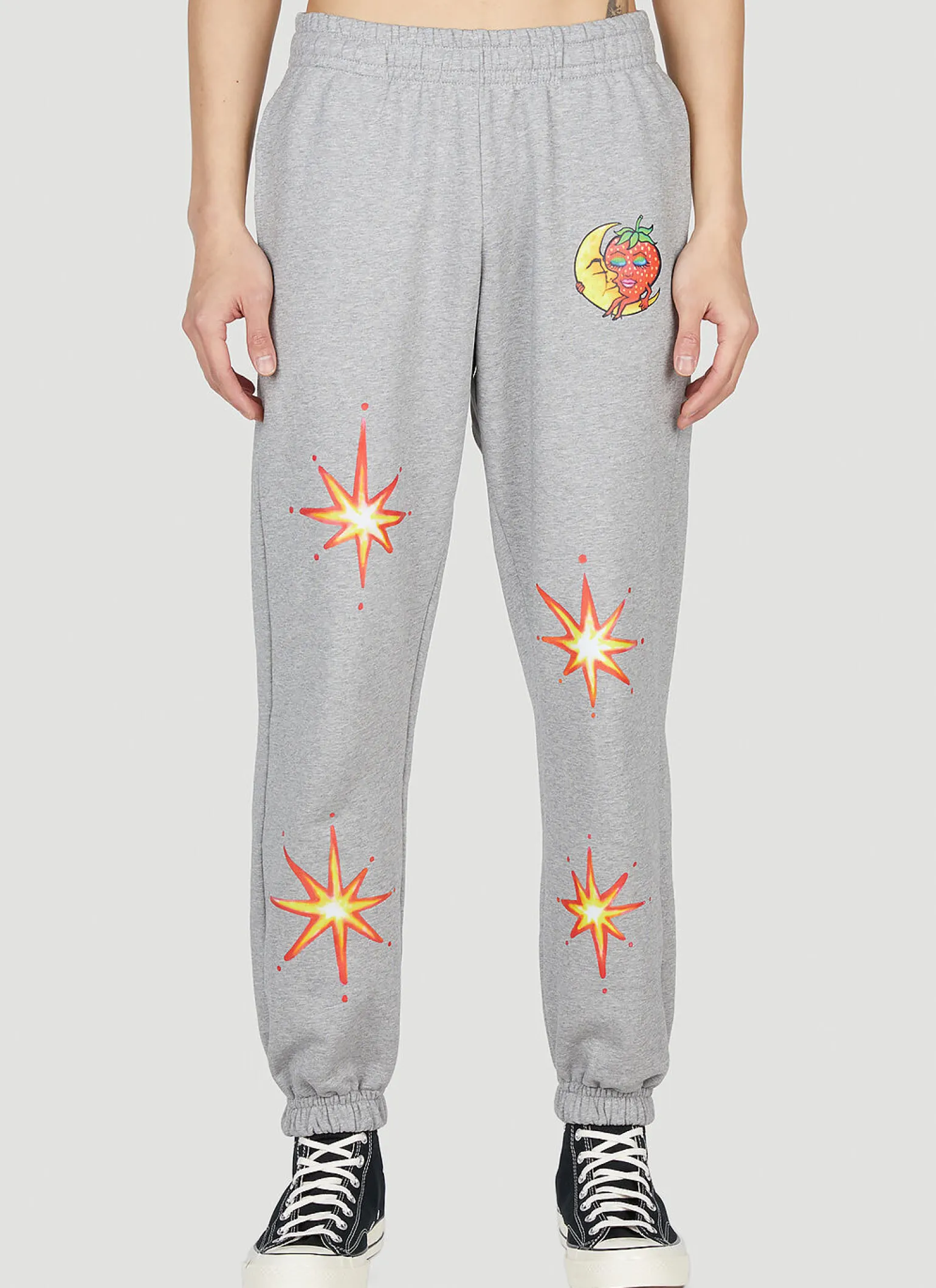 Printed Track Pants
