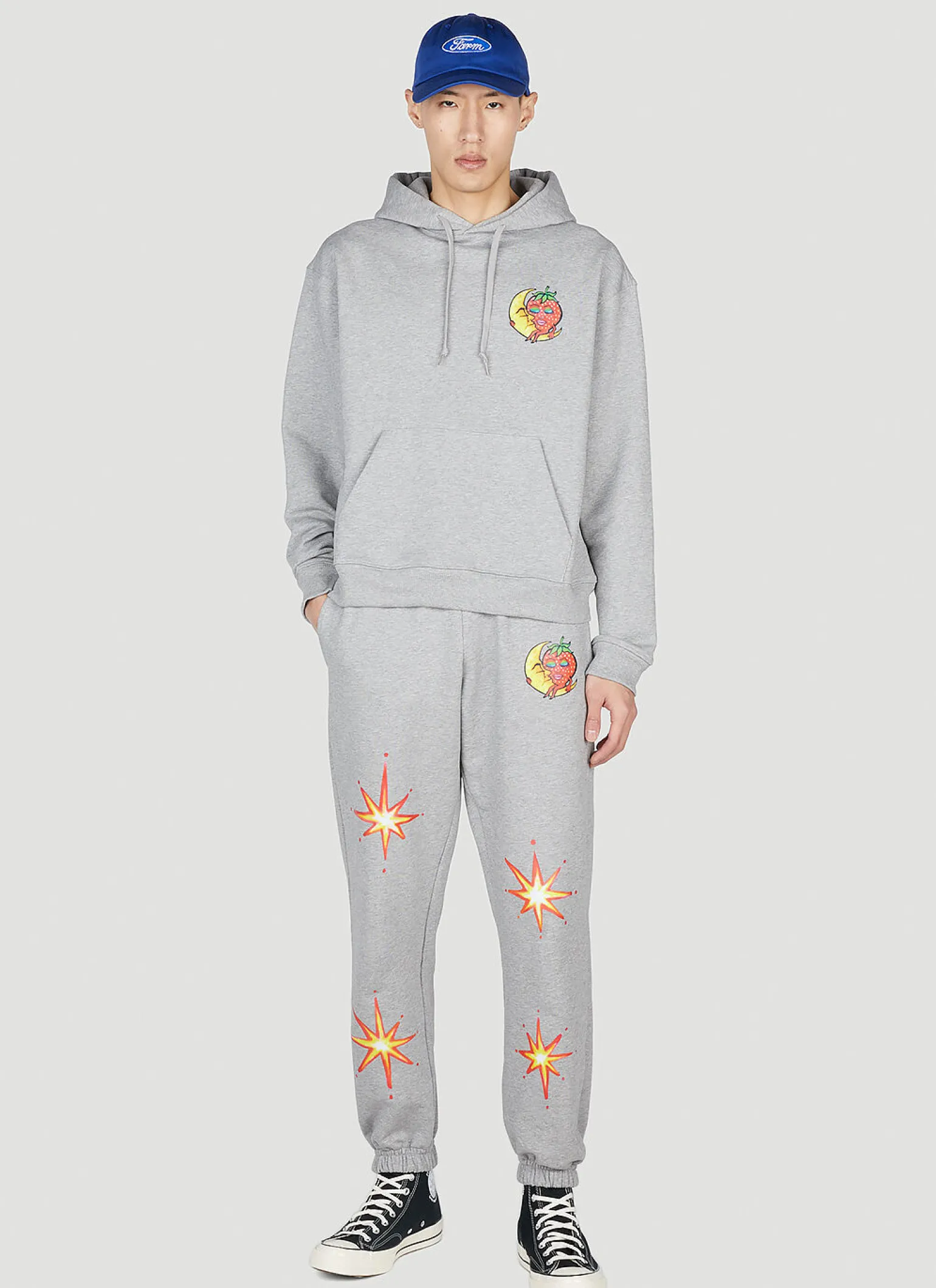 Printed Track Pants