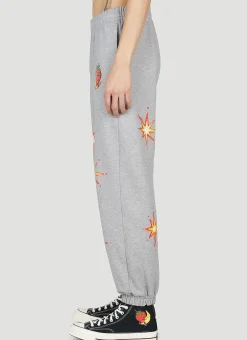 Printed Track Pants