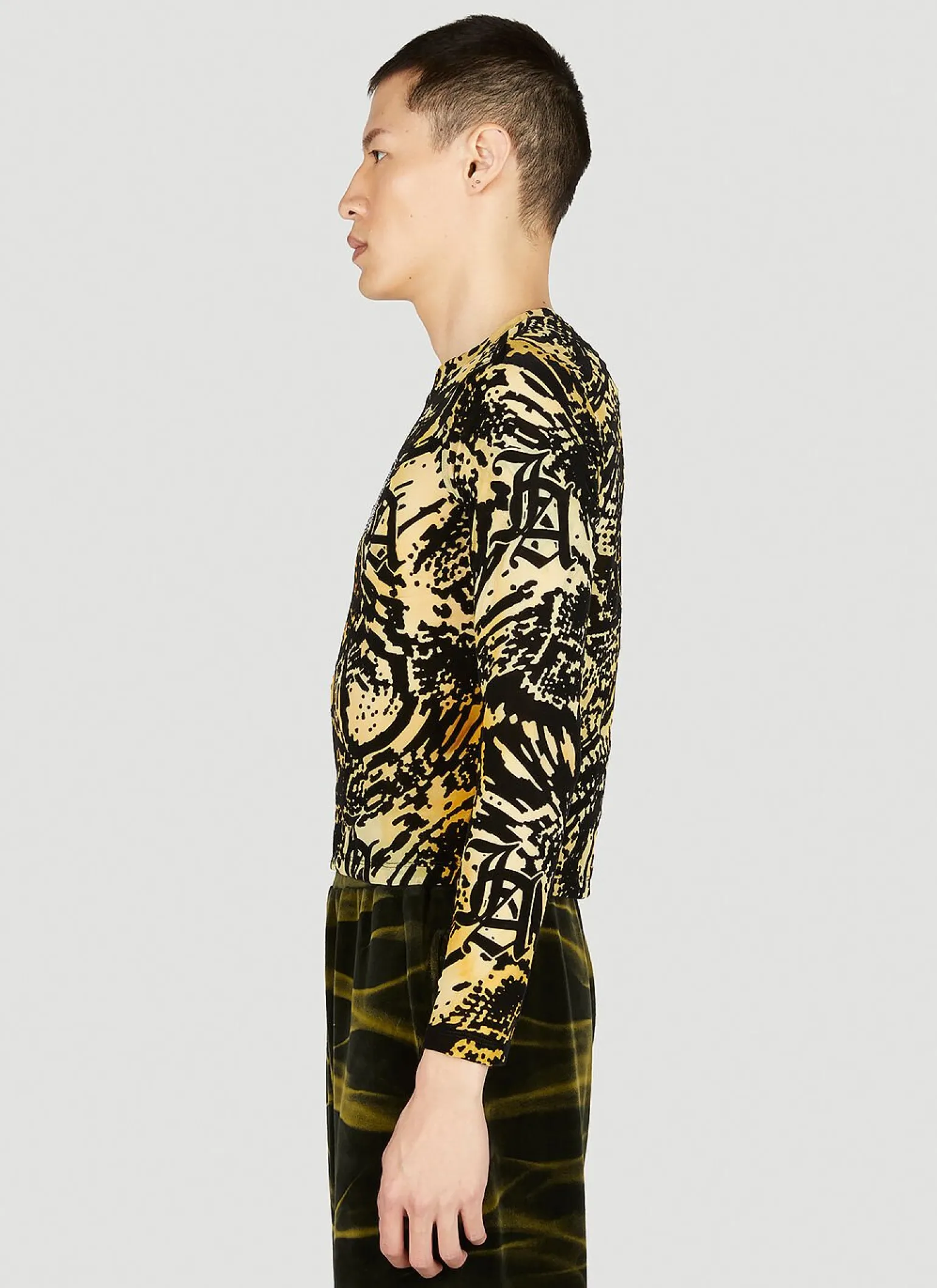 Psysnake Mesh Long Sleeve Top