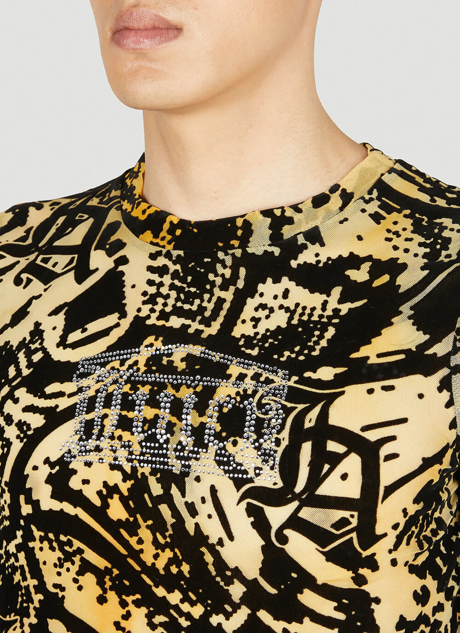 Psysnake Mesh Long Sleeve Top