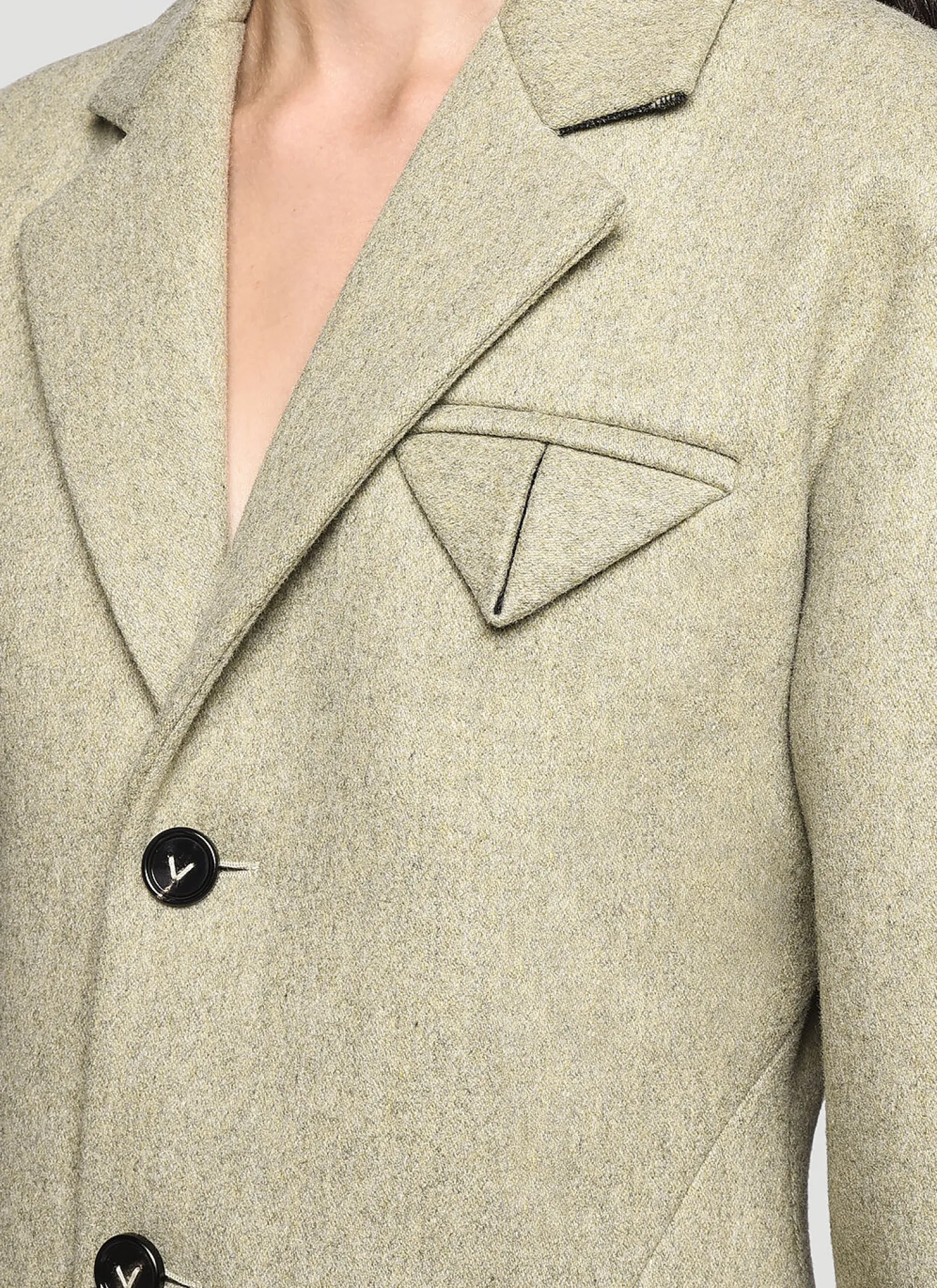 Puff-Sleeve Coat