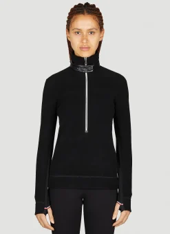 Quarter-Zip-Up Sweatshirt