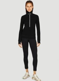 Quarter-Zip-Up Sweatshirt