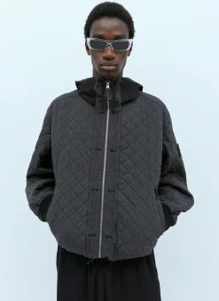 Quilted Hooded Jacket