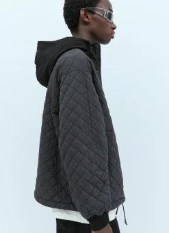 Quilted Hooded Jacket
