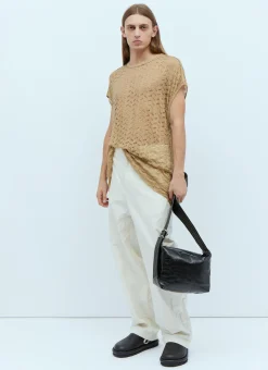 Quilted Leather Crossbody Bag