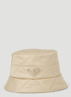 Quilted Logo Bucket Hat