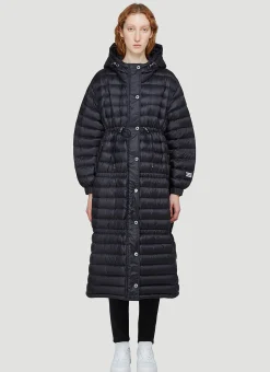 Quilted Longline Coat