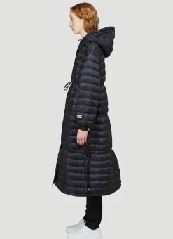 Quilted Longline Coat