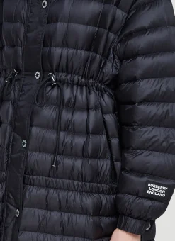 Quilted Longline Coat