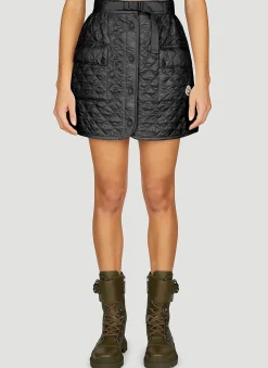 Quilted Mini Skirt
