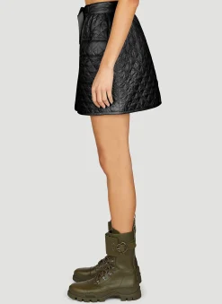 Quilted Mini Skirt