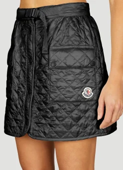 Quilted Mini Skirt